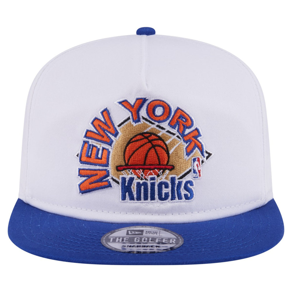NBA New York Knicks Hardwood Two-Tone Golfer Adjustable Hat
