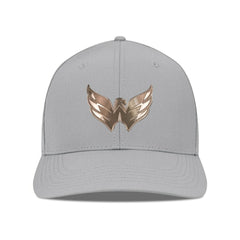 NHL Gray Washington Capitals Levelwear Rise Copper Insignia Flex Hat