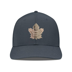 NHL Charcoal Toronto Maple Leafs Levelwear Rise Copper Insignia Flex Hat