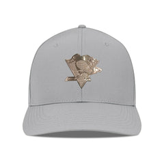 NHL Gray Pittsburgh Penguins Levelwear Rise Copper Insignia Flex Hat