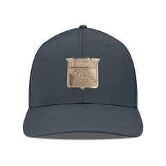 NHL Charcoal New York Rangers Levelwear Rise Copper Insignia Flex Hat