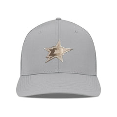 NHL Gray Dallas Stars Levelwear Rise Copper Insignia Flex Hat