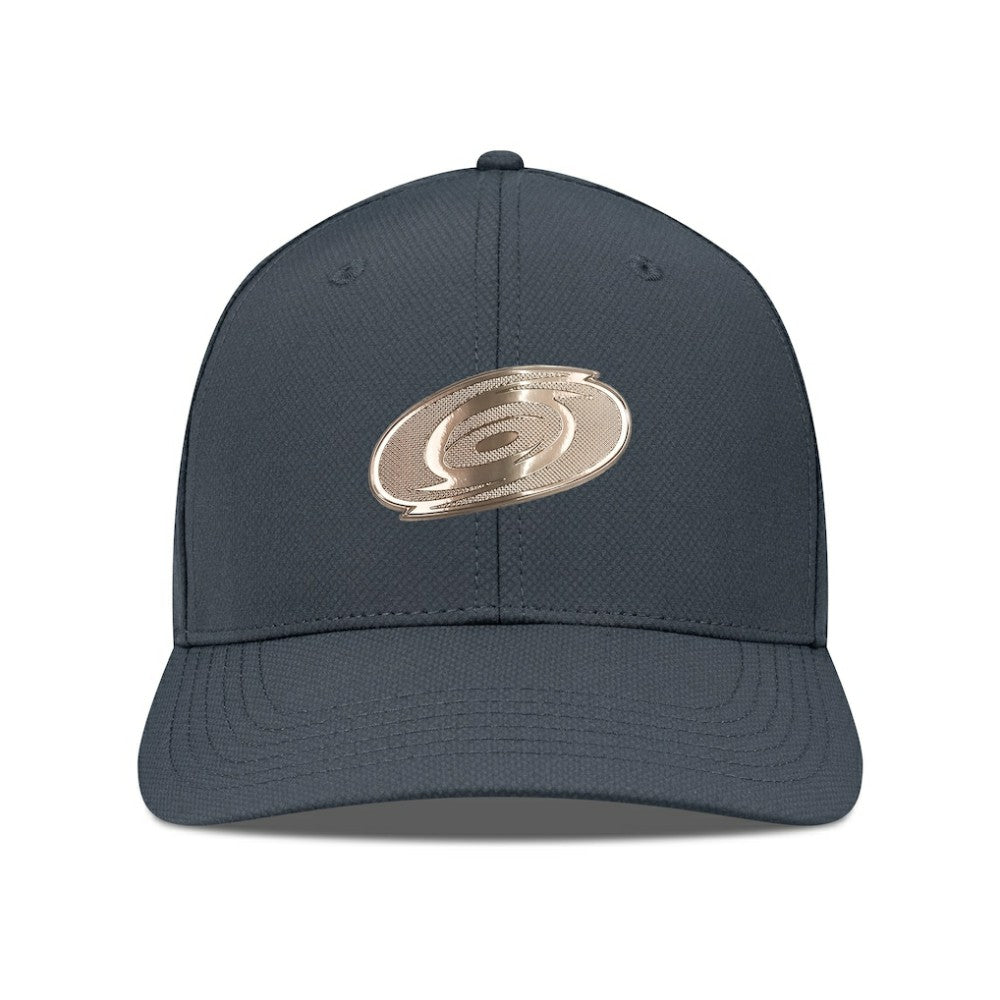 NHL Charcoal Carolina Hurricanes Levelwear Rise Copper Insignia Flex Hat
