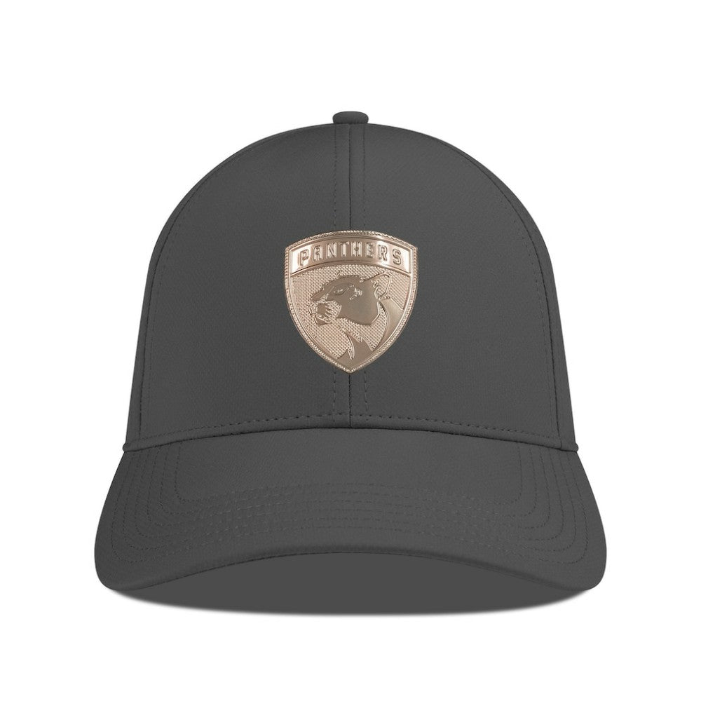 NHL Charcoal Florida Panthers Levelwear Ascend Copper Insignia Vented Adjustable Hat