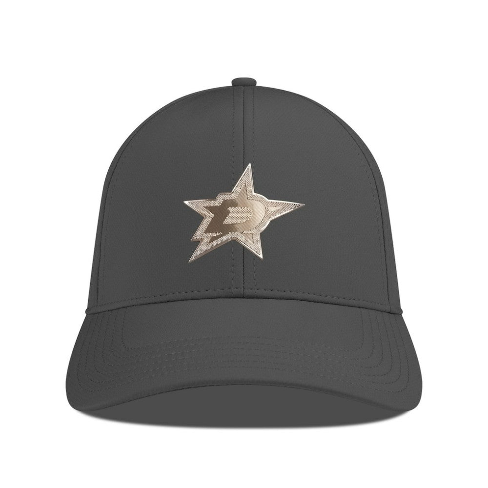 NHL Charcoal Dallas Stars Levelwear Ascend Copper Insignia Vented Adjustable Hat