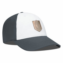 NHL White/Charcoal Vegas Golden Knights Levelwear Endure Copper Insignia Adjustable Hat
