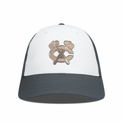 NHL White/Charcoal Chicago Blackhawks Levelwear Endure Copper Insignia Adjustable Hat