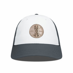 NHL White/Charcoal Boston Bruins Levelwear Endure Copper Insignia Adjustable Hat