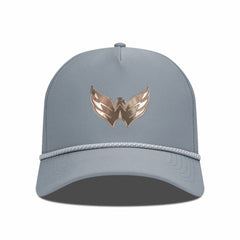 NHL Gray Washington Capitals Levelwear Gordon Copper Insignia Vented Adjustable Hat