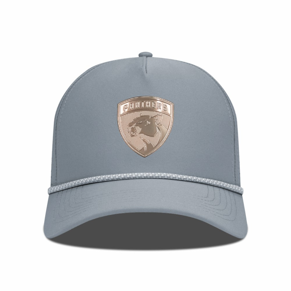 NHL Gray Florida Panthers Levelwear Gordon Copper Insignia Vented Adjustable Hat