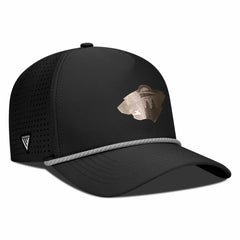NHL Black Minnesota Wild Levelwear Gordon Copper Insignia Vented Adjustable Hat
