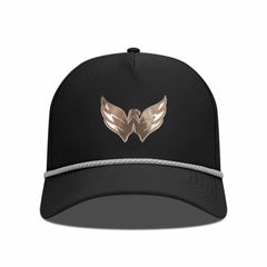 NHL Black Washington Capitals Levelwear Gordon Copper Insignia Vented Adjustable Hat