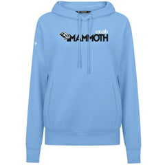NHL Light Blue Utah Mammoth Levelwear Women's Adorn Wedge Pullover Hoodie