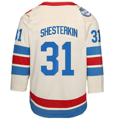 NHL White Igor Shesterkin New York Rangers Outerstuff Youth 2026 NHL Winter Classic Premier Jersey