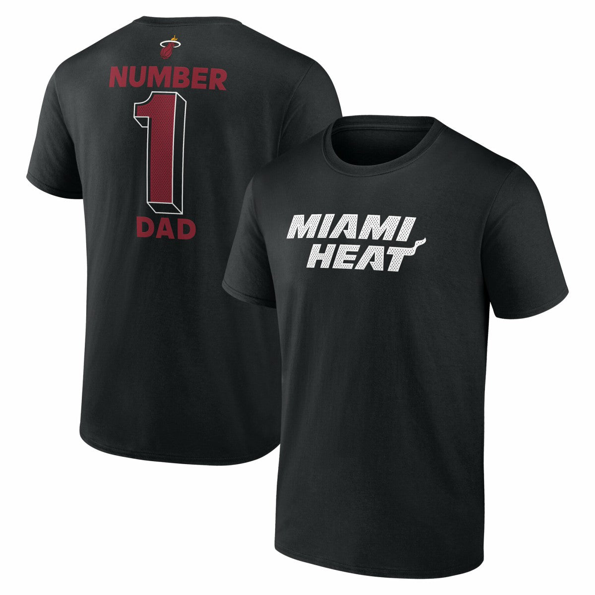 NBA Miami Heat #1 Dad Jersey T-Shirt