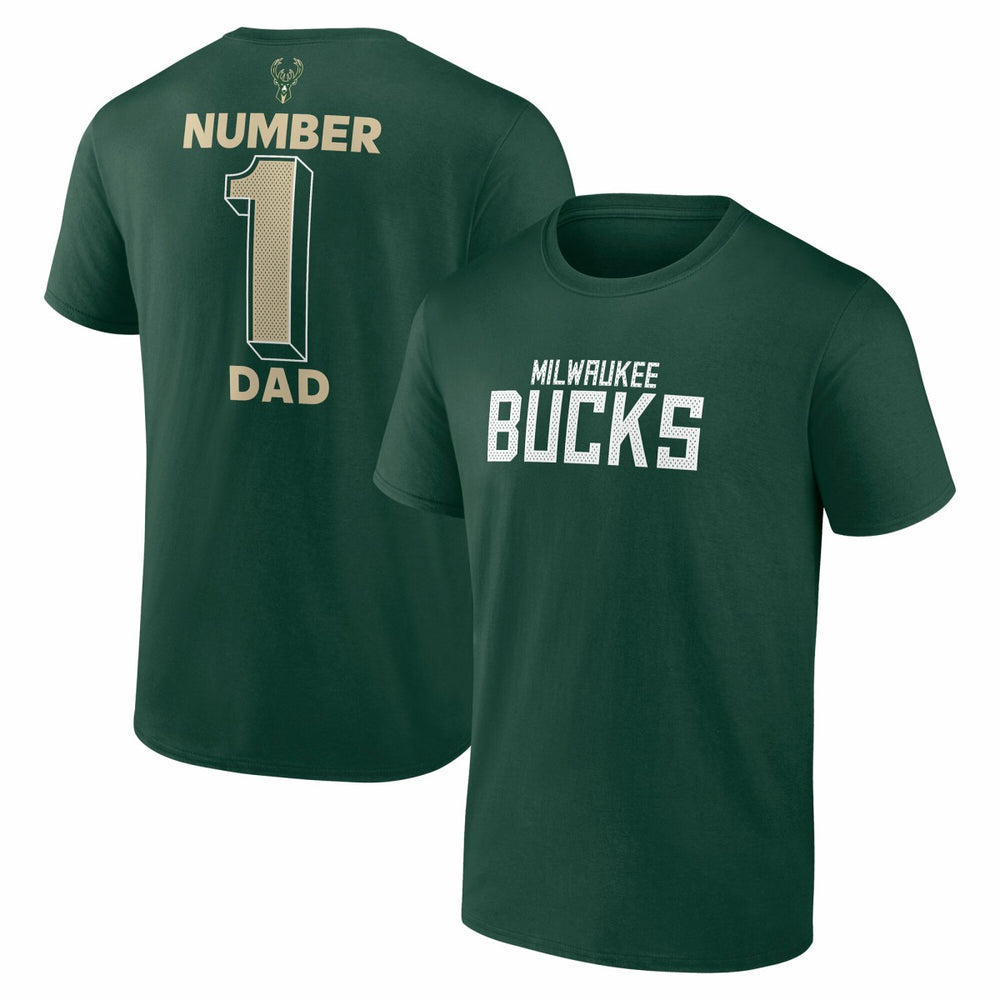 NBA Milwaukee Bucks #1 Dad Jersey T-Shirt