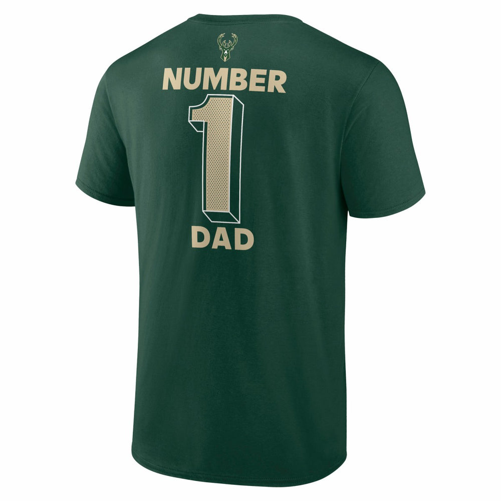 NBA Milwaukee Bucks #1 Dad Jersey T-Shirt
