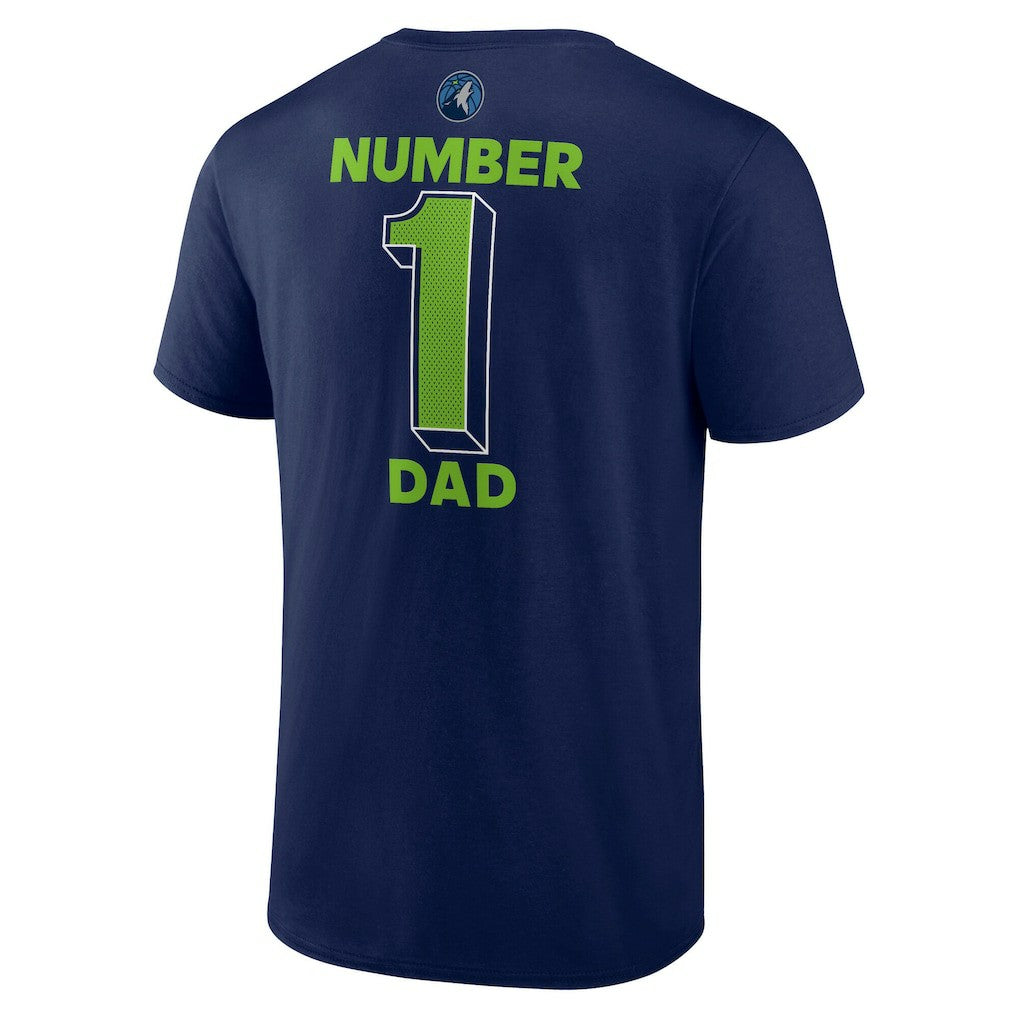NBA Minnesota Timberwolves #1 Dad Jersey T-Shirt