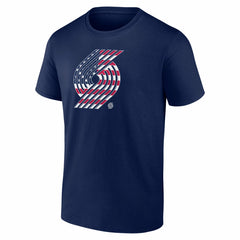 NBA Portland Trail Blazers Flag Logo T-Shirt