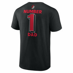 NBA Portland Trail Blazers #1 Dad Jersey T-Shirt