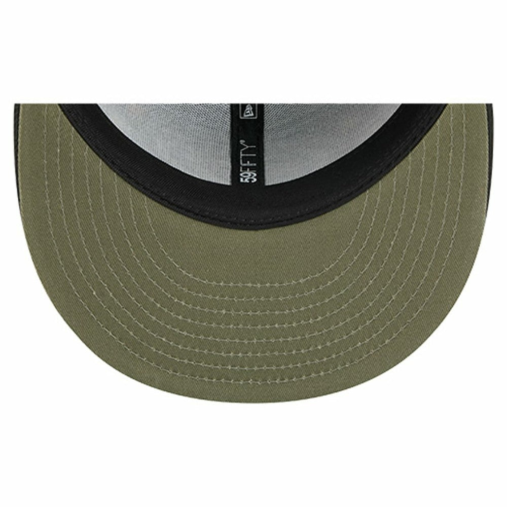 NHL Black Carolina Hurricanes New Era Military Appreciation Digital Camo Stars 59FIFTY Fitted Hat
