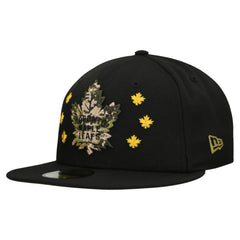 NHL Black Toronto Maple Leafs New Era Military Appreciation Digital Camo Stars 59FIFTY Fitted Hat