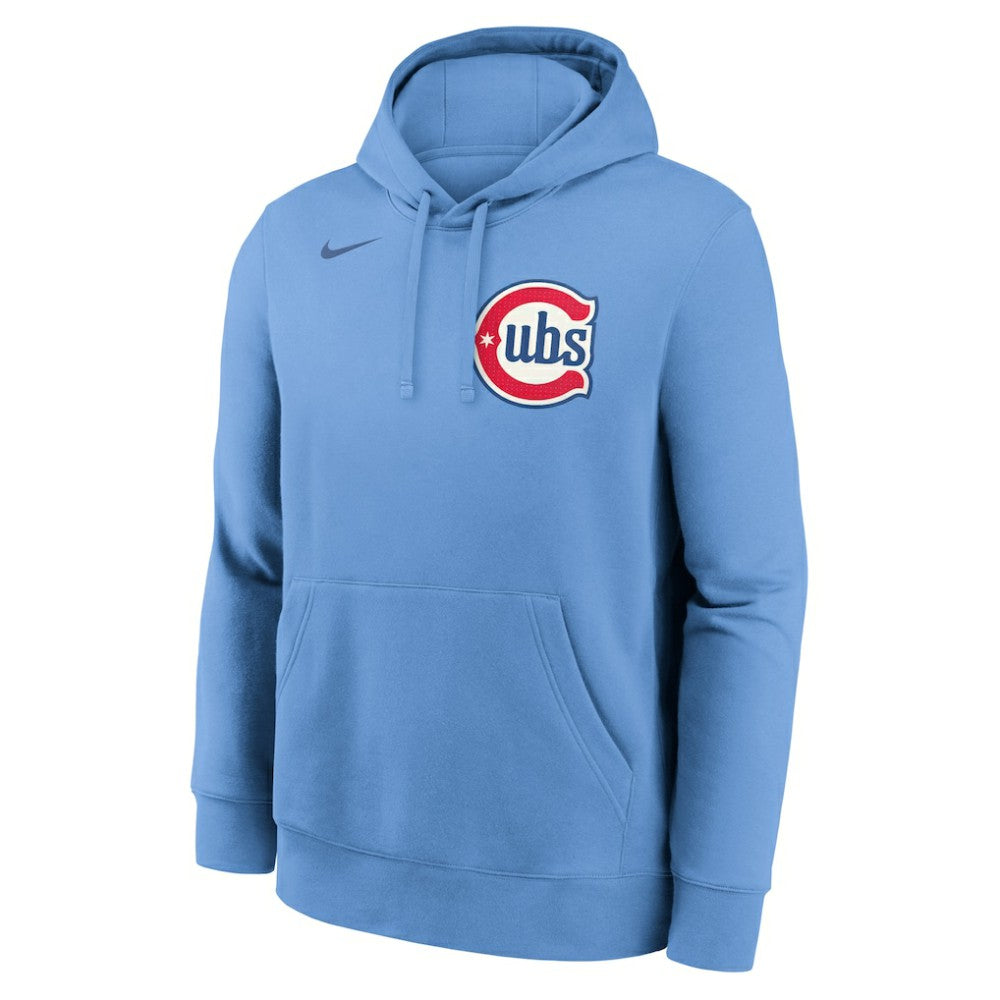 MLB Pete Crow-Armstrong Chicago Cubs Nike Player Name & Number Club Fleece Pullover Hoodie