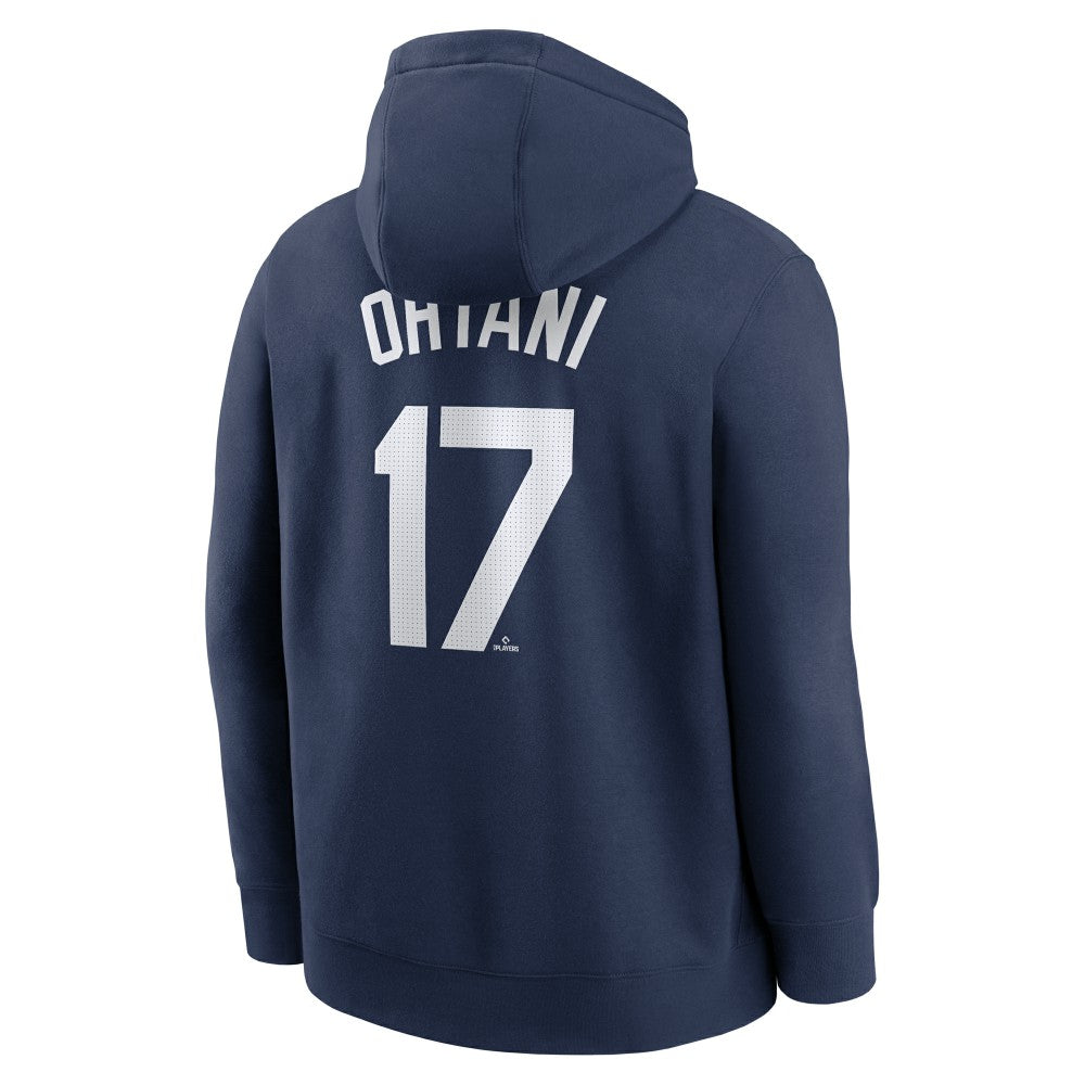 MLB Shohei Ohtani Los Angeles Dodgers Nike Player Name & Number Club Fleece Pullover Hoodie