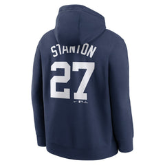 MLB Giancarlo Stanton New York Yankees Nike Player Name & Number Club Fleece Pullover Hoodie