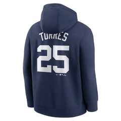 MLB Gleyber Torres Detroit Tigers Nike Player Name & Number Club Fleece Pullover Hoodie
