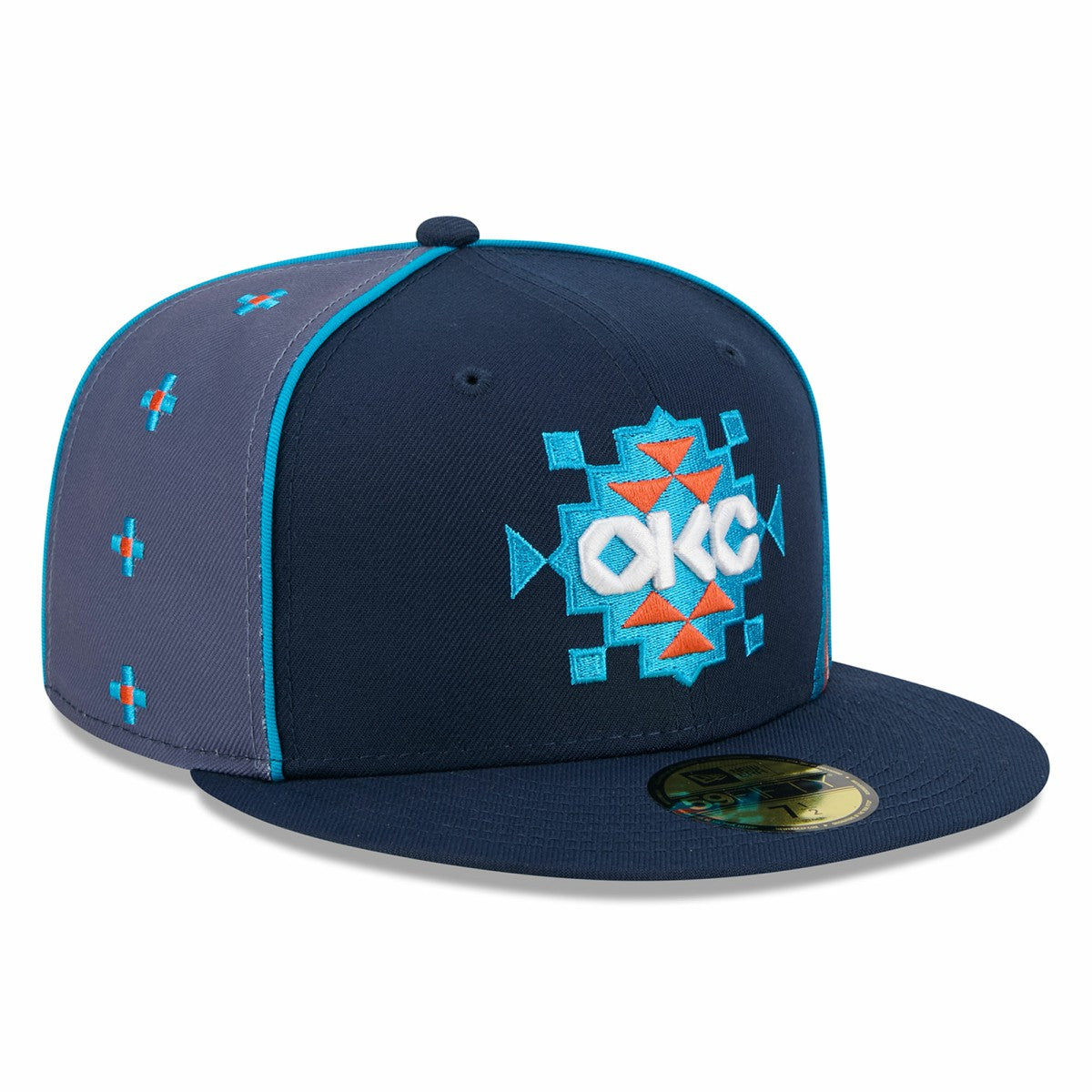 NBA Oklahoma City Thunder 2025/26 City Edition Alternate 59FIFTY Fitted Hat