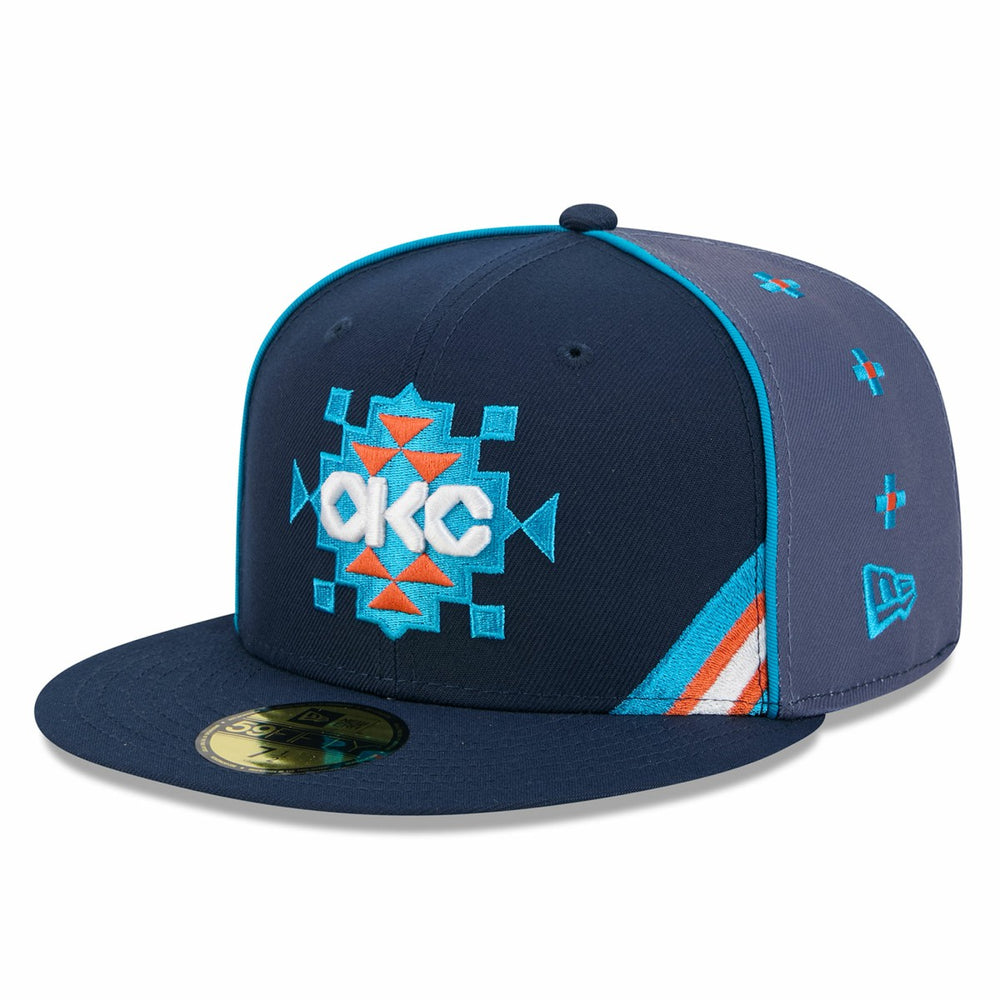NBA Oklahoma City Thunder 2025/26 City Edition Alternate 59FIFTY Fitted Hat