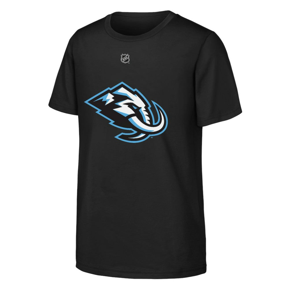 NHL Black Nick Schmaltz Utah Mammoth Outerstuff Name & Number T-Shirt