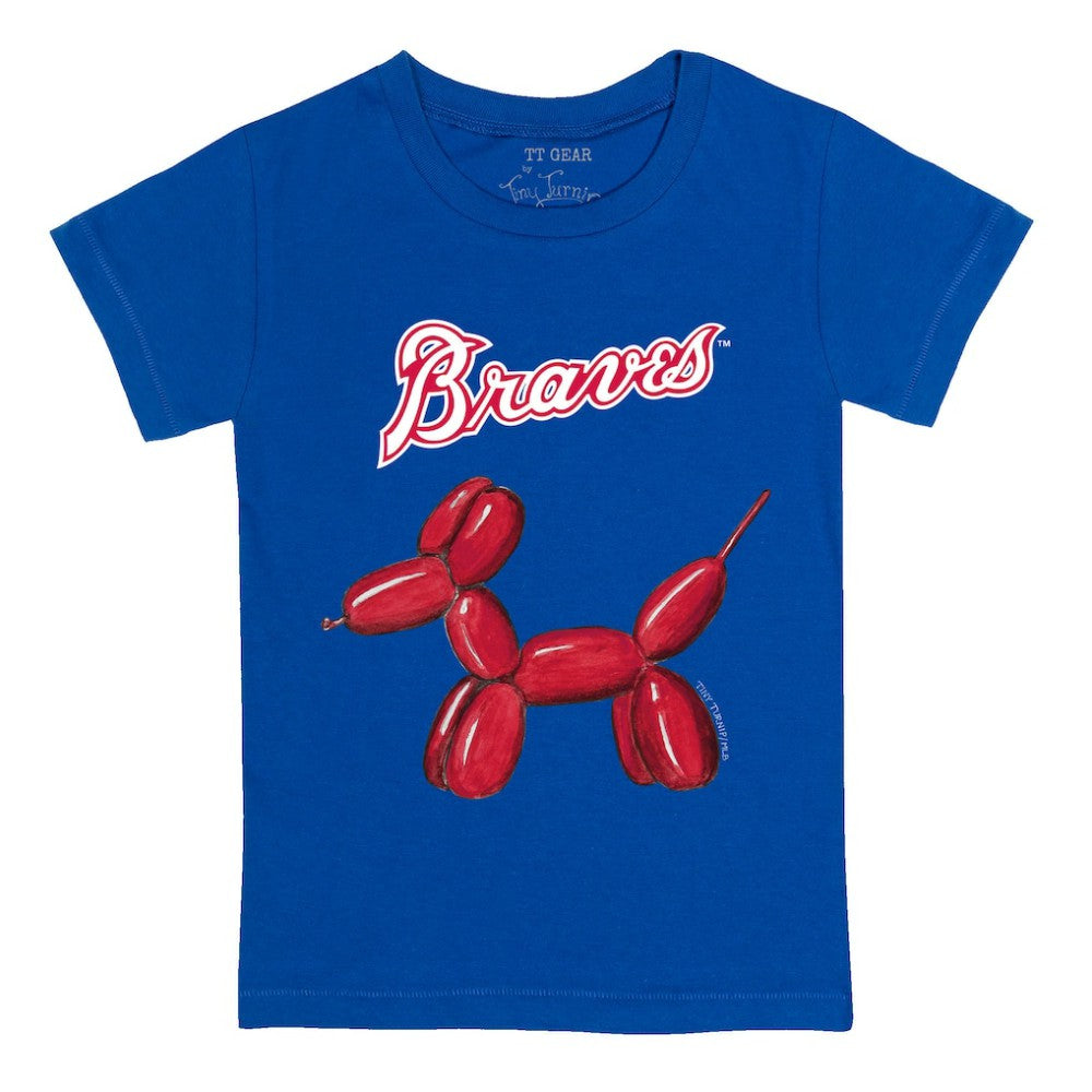 MLB Atlanta Braves Tiny Turnip Youth Balloon Dog T-Shirt