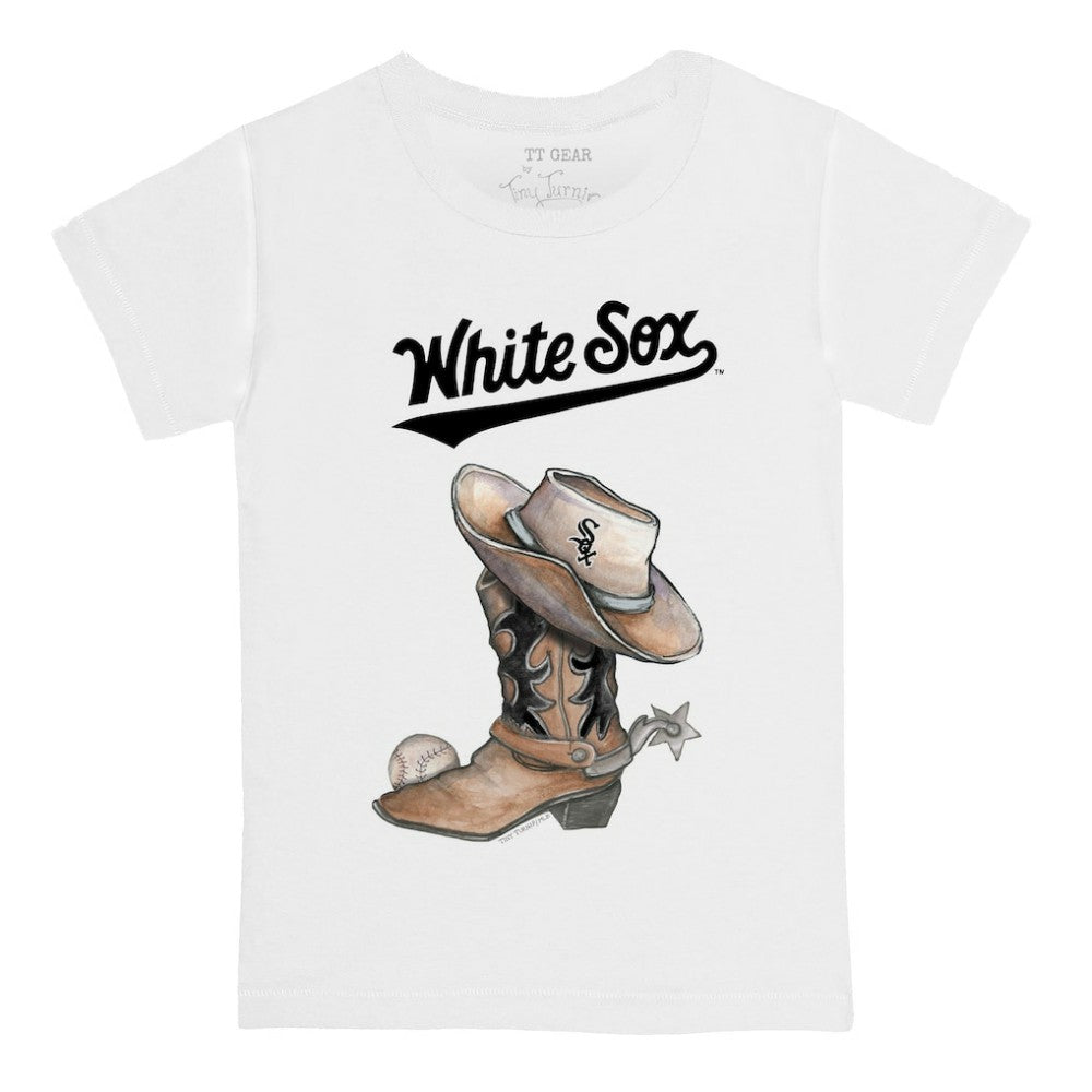MLB Chicago White Sox Tiny Turnip Youth Cowboy Boot T-Shirt