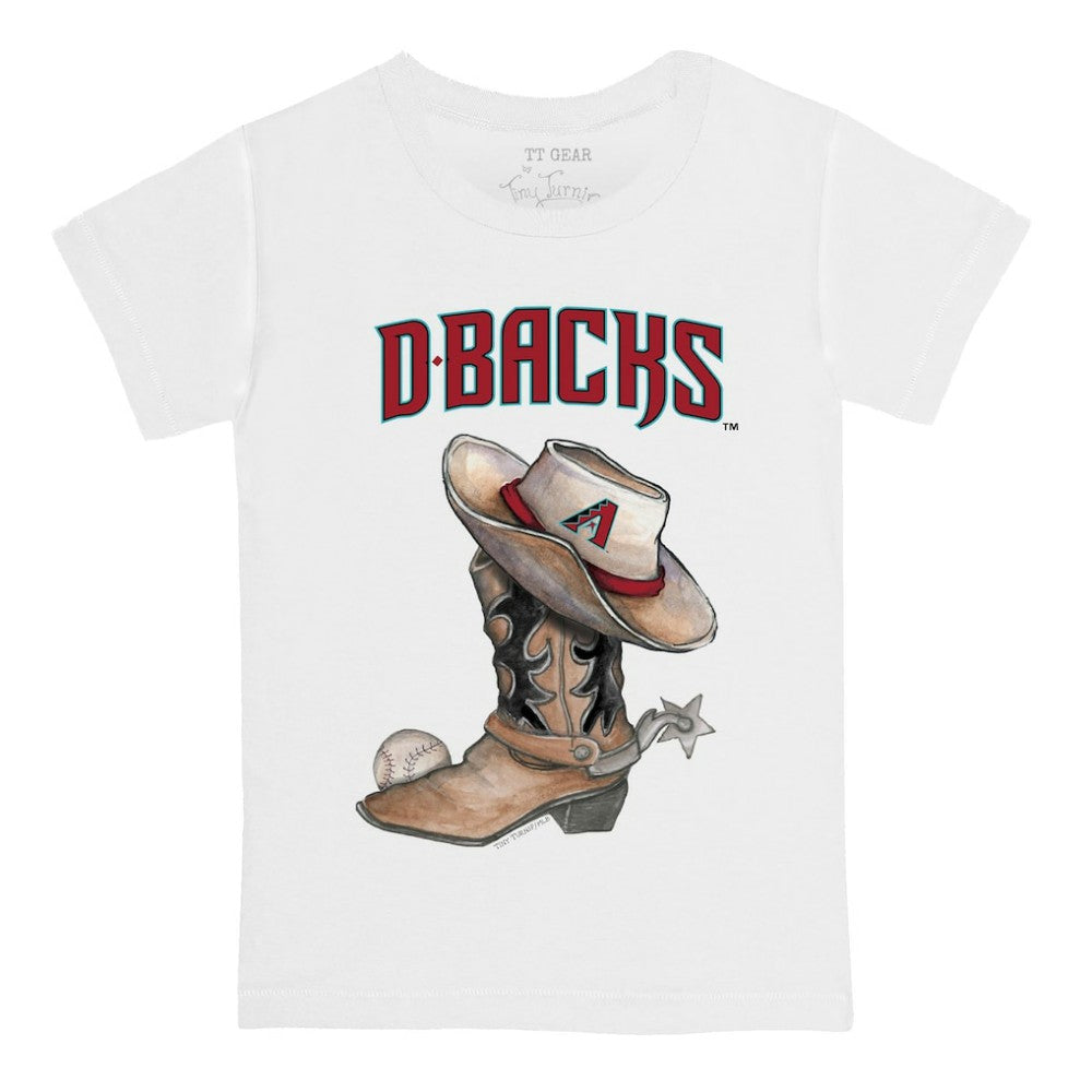 MLB Arizona Diamondbacks Tiny Turnip Youth Cowboy Boot T-Shirt