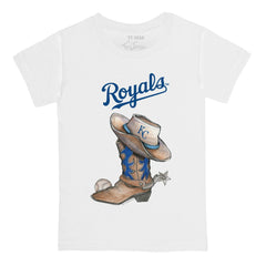 MLB Kansas City Royals Tiny Turnip Youth Cowboy Boot T-Shirt
