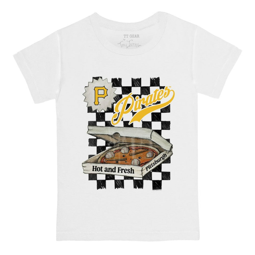 MLB Pittsburgh Pirates Tiny Turnip Youth Pizza T-Shirt