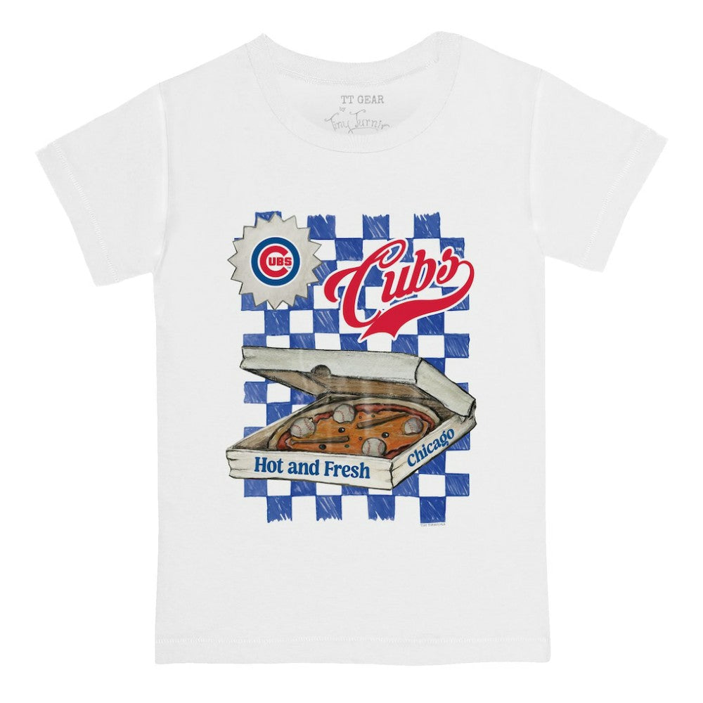 MLB Chicago Cubs Tiny Turnip Youth Pizza T-Shirt
