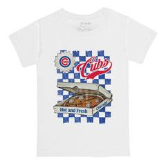 MLB Chicago Cubs Tiny Turnip Youth Pizza T-Shirt