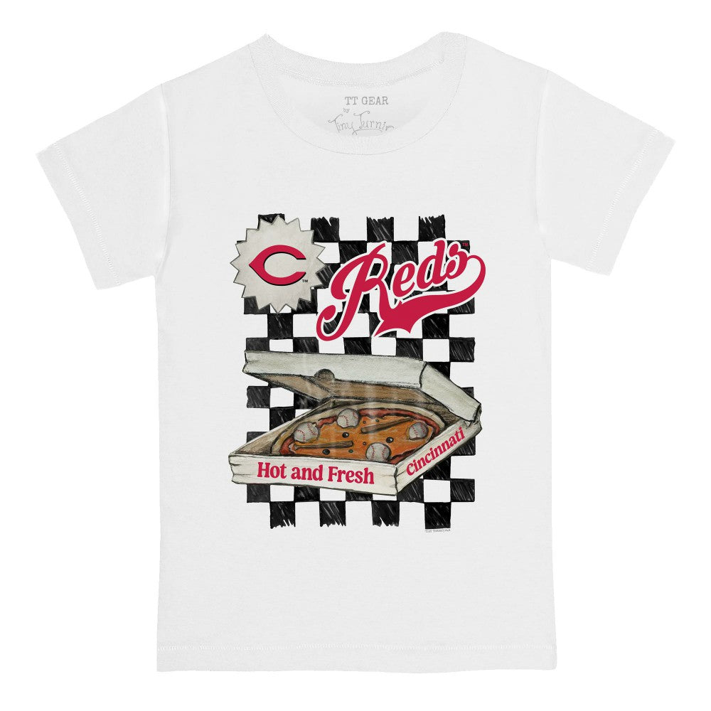MLB Cincinnati Reds Tiny Turnip Youth Pizza T-Shirt