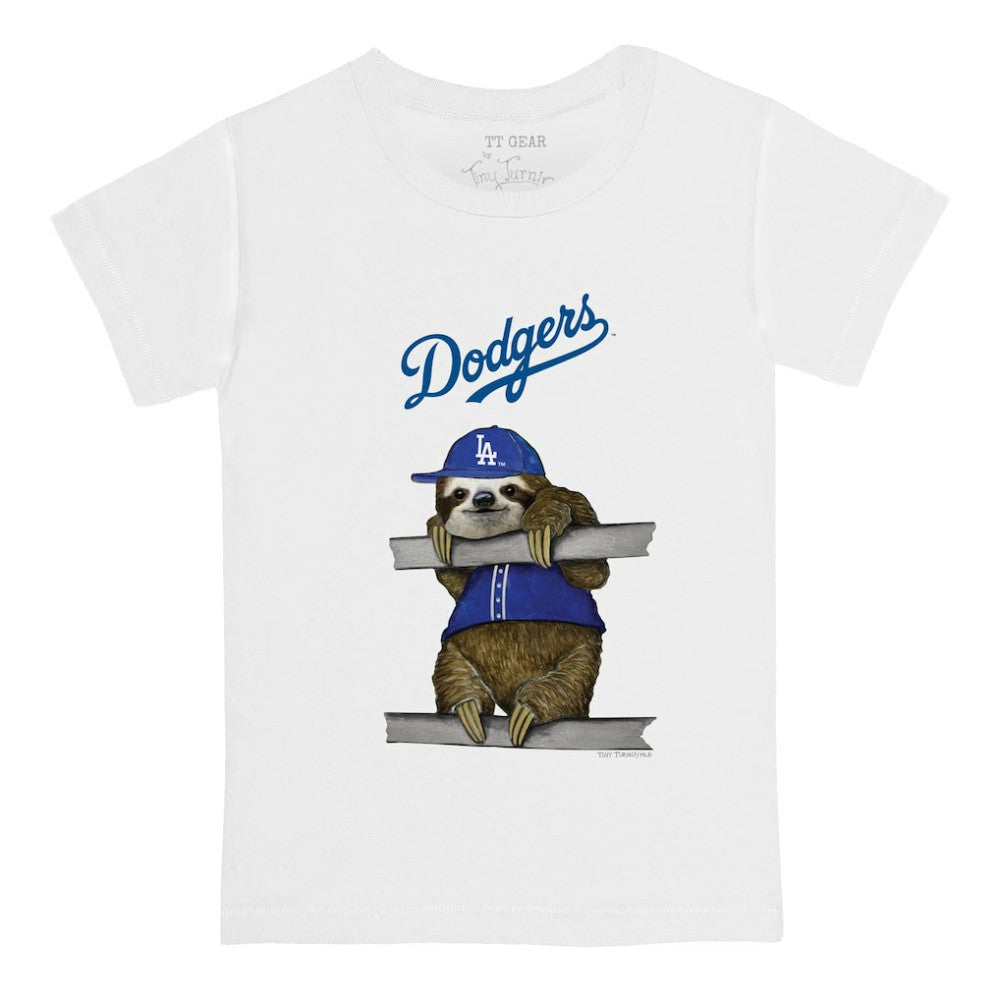 MLB Los Angeles Dodgers Tiny Turnip Youth Sloth T-Shirt