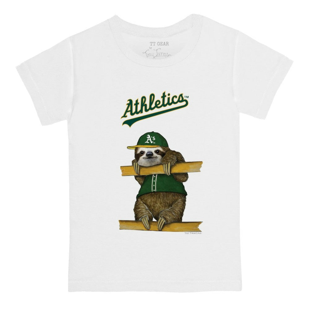 MLB Athletics Tiny Turnip Youth Sloth T-Shirt