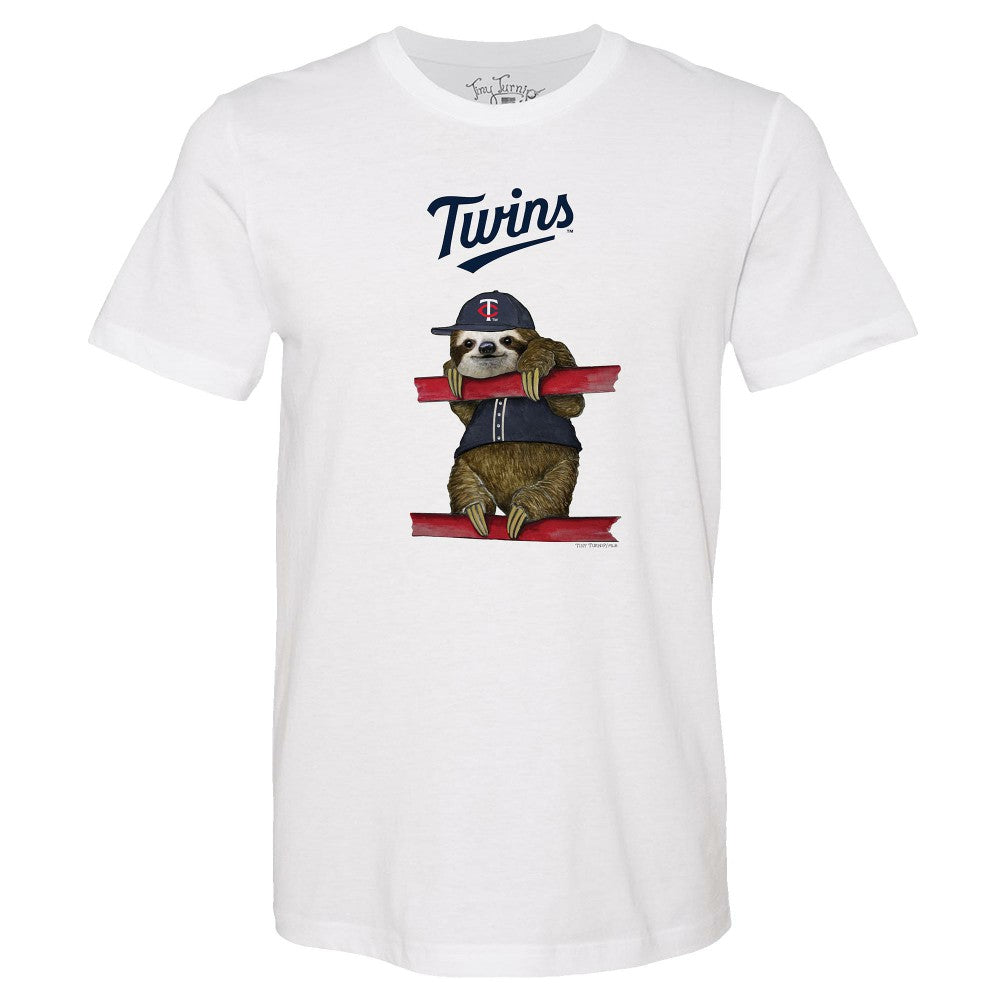 MLB Minnesota Twins Tiny Turnip Unisex Sloth T-Shirt