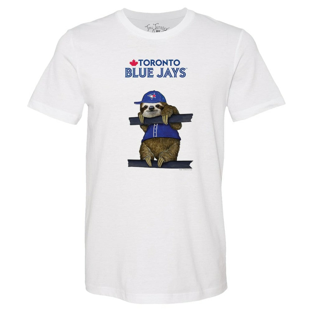 MLB Toronto Blue Jays Tiny Turnip Unisex Sloth T-Shirt