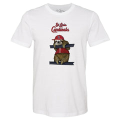 MLB St. Louis Cardinals Tiny Turnip Unisex Sloth T-Shirt
