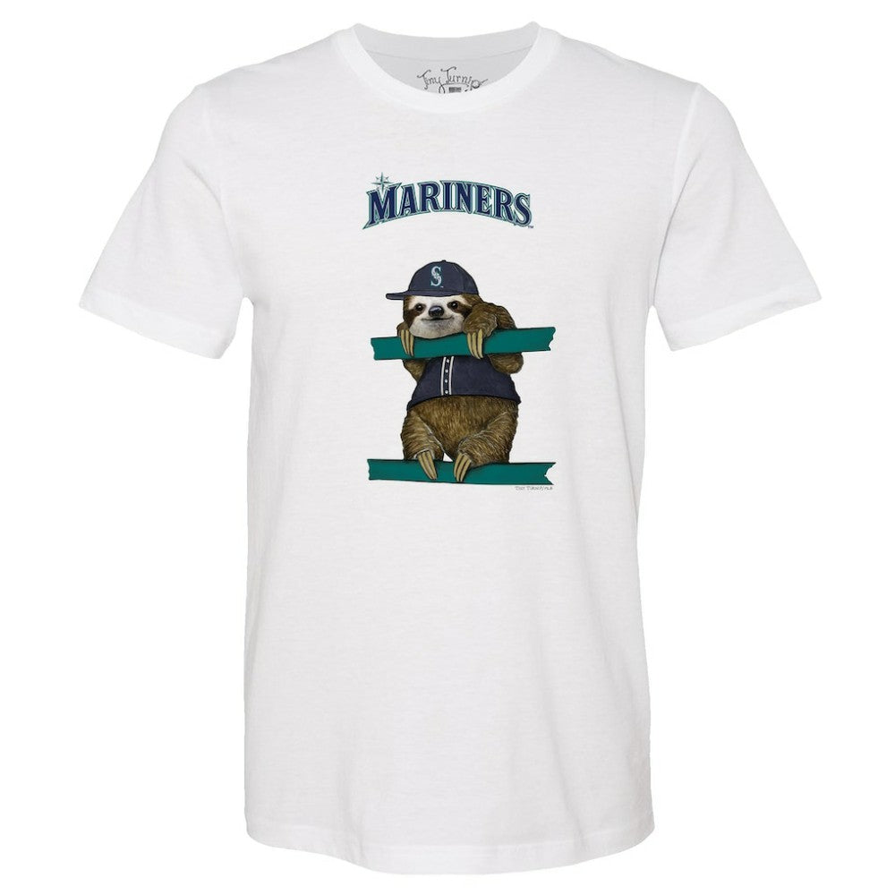 MLB Seattle Mariners Tiny Turnip Unisex Sloth T-Shirt