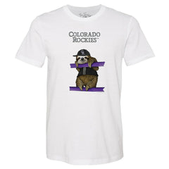 MLB Colorado Rockies Tiny Turnip Unisex Sloth T-Shirt