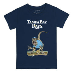 MLB Tampa Bay Rays Tiny Turnip Youth Velociraptor T-Shirt