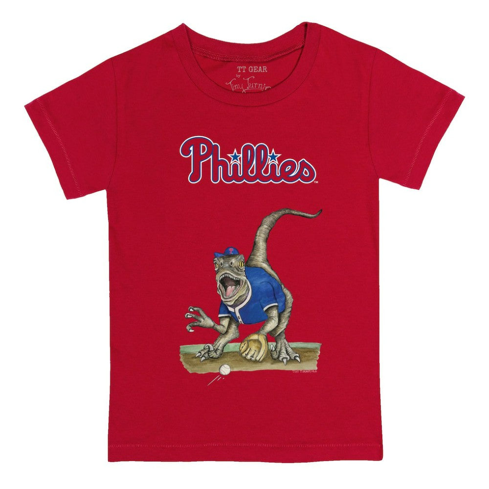 MLB Philadelphia Phillies Tiny Turnip Youth Velociraptor T-Shirt